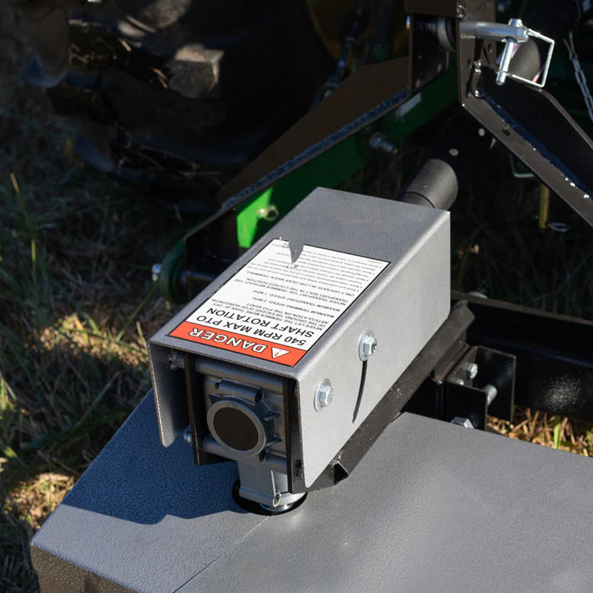 Titan Attachments Trimmer Mower | 3 Point Hitch | 74.5" Width | 22" Cut Diameter | Horsepower 45 HP | For Tractors