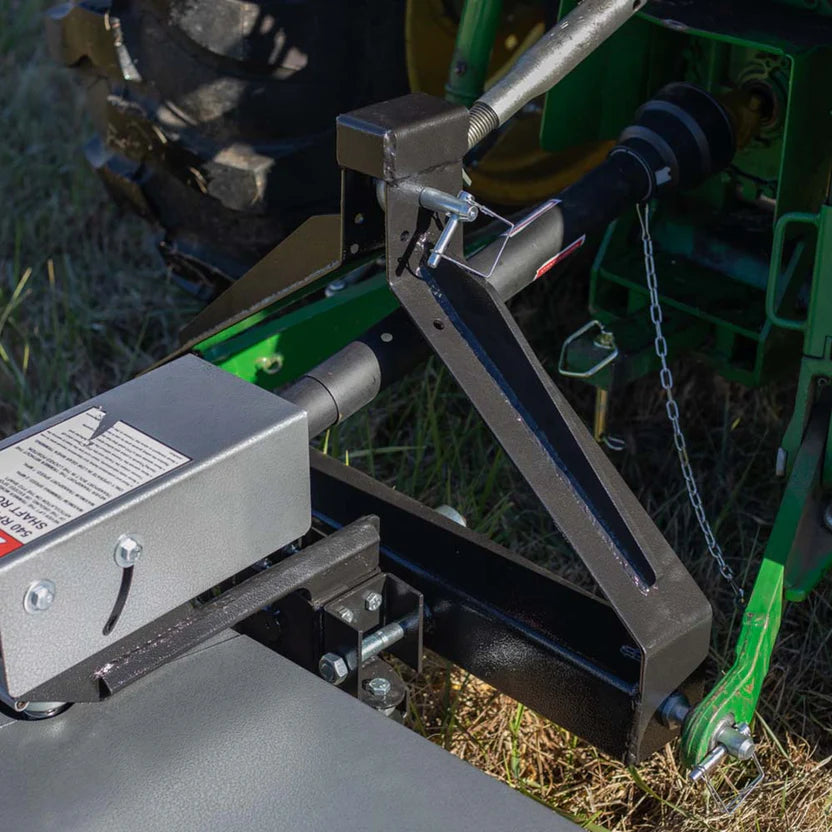 Titan Attachments Trimmer Mower | 3 Point Hitch | 74.5" Width | 22" Cut Diameter | Horsepower 45 HP | For Tractors