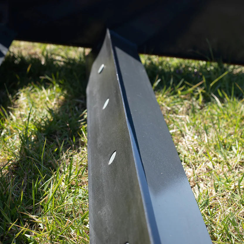 Titan Attachments Land Leveler & Grader | Width 6'–7' Rake | Dual Reversible Blades | 615–663 lbs | Horsepower 30–60 HP | For Tractor