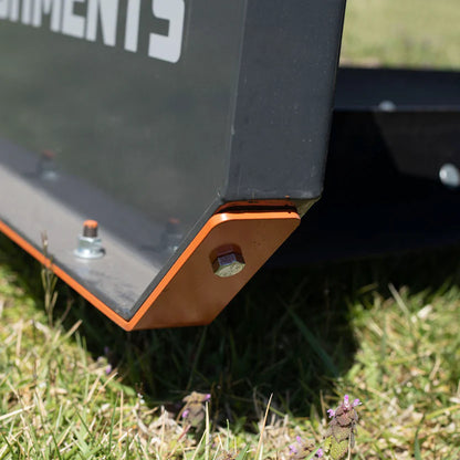 Titan Attachments Land Leveler & Grader | Width 6'–7' Rake | Dual Reversible Blades | 615–663 lbs | Horsepower 30–60 HP | For Tractor