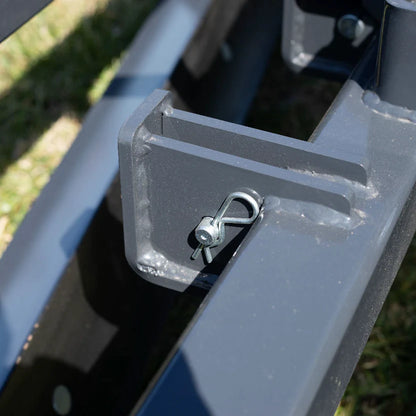 Titan Attachments Land Leveler & Grader | Width 6'–7' Rake | Dual Reversible Blades | 615–663 lbs | Horsepower 30–60 HP | For Tractor