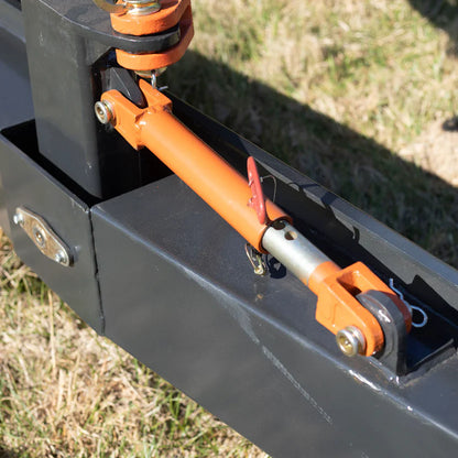 Titan Attachments Rear Blade Attachment | 3-Point Hitch | 84"–93" Width | Manual Tilt | Hydraulic Angle & Offset | Horsepower Up to 80 HP | For Tractors