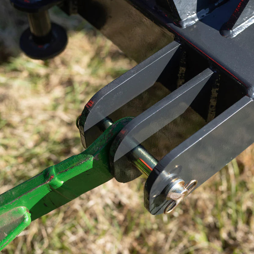 Titan Attachments Rear Blade Attachment | 3-Point Hitch | 84"–93" Width | Manual Tilt | Hydraulic Angle & Offset | Horsepower Up to 80 HP | For Tractors