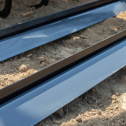 Titan Attachments Land Leveler & Grader | Width 6'–7' Rake | Dual Reversible Blades | 615–663 lbs | Horsepower 30–60 HP | For Tractor