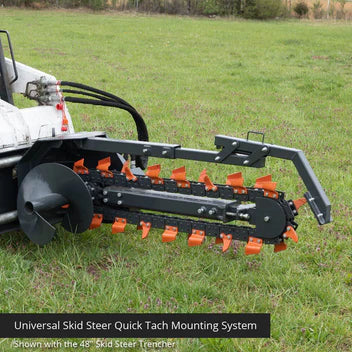 Titan Attachments 36" Trencher Skid Steer Attachment