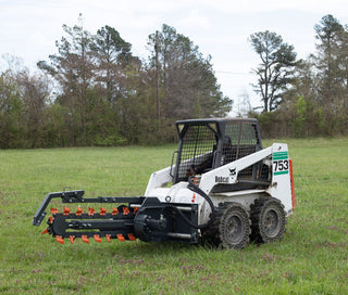 Titan Attachments Trencher | Working Saw Length 3' & 4' FT | Hydraulic Flow Range 18–29 GPM | For Skid Steers