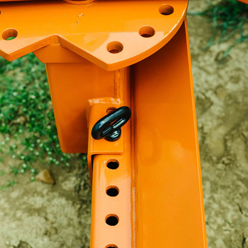 Titan Attachments Rear Blade | Heavy-Duty Grading & Scraping | Manual Angle & Offset | 6'–7.5' Width | 25–60 HP | For Tractors