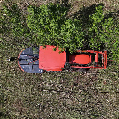 Titan Attachments PRO Series Rotary Cutter | 2″ Mulching Capacity | 5′–6′ Cutting Width | Rear Discharge | Heavy-Duty Brush Mower | 25–90 HP | For Tractors
