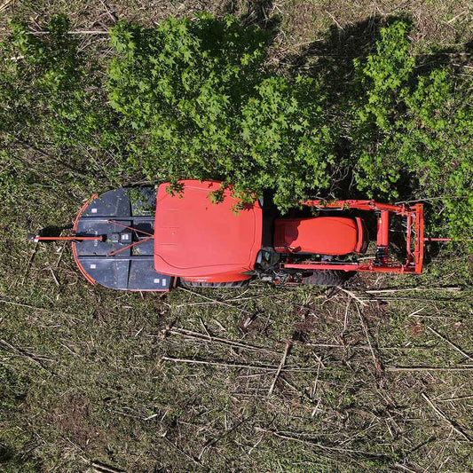 Titan Attachments PRO Series Rotary Cutter | 2″ Mulching Capacity | 5′–6′ Cutting Width | Rear Discharge | Heavy-Duty Brush Mower | 25–90 HP | For Tractors
