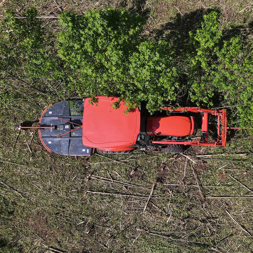 Titan Attachments PRO Series Rotary Cutter | 2″ Mulching Capacity | 5′–6′ Cutting Width | Rear Discharge | Heavy-Duty Brush Mower | 25–90 HP | For Tractors