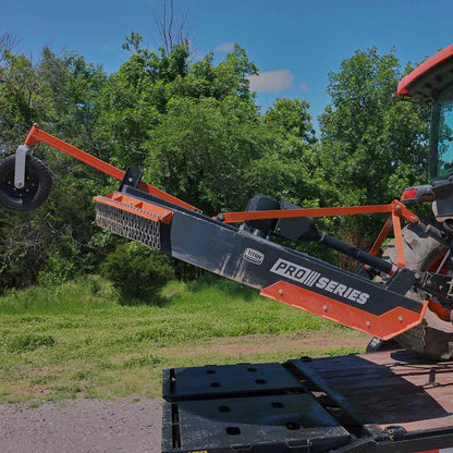 Titan Attachments PRO Series Rotary Cutter | 2″ Mulching Capacity | 5′–6′ Cutting Width | Rear Discharge | Heavy-Duty Brush Mower | 25–90 HP | For Tractors