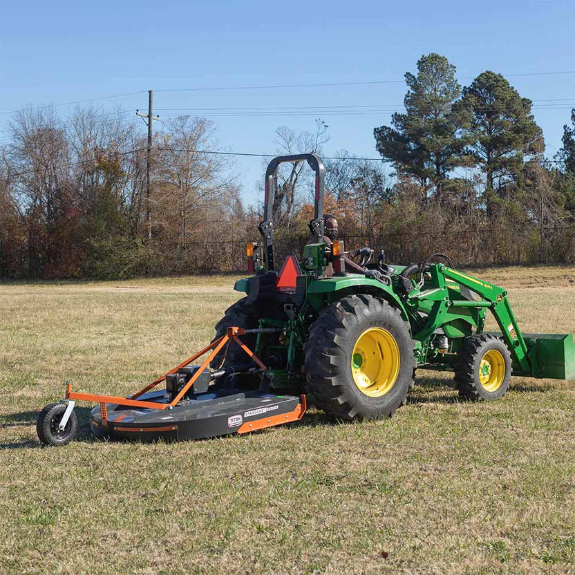Titan Attachments Rotary Cutter | Standard Series | Cutting Width 48"–60" (4'& 5') | 1" Dia. Capacity | 11-Ga Steel  | Horsepower 20–60 HP | For Tractors