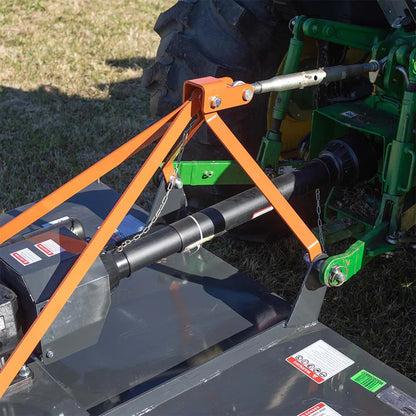 Titan Attachments Rotary Cutter | Standard Series | Cutting Width 48"–60" (4'& 5') | 1" Dia. Capacity | 11-Ga Steel  | Horsepower 20–60 HP | For Tractors