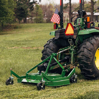 Titan Attachments Finish Mower | 3 Point Hitch | 48"–72" Cutting Width | 0.4"–3.2" Height | 430–519 lbs | 18–50 HP | For Tractors