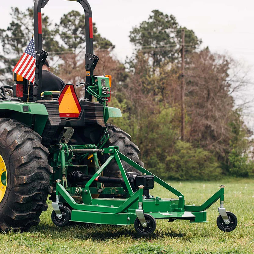 Titan Attachments Finish Mower | 3 Point Hitch | 48"–72" Cutting Width | 0.4"–3.2" Height | 430–519 lbs | 18–50 HP | For Tractors