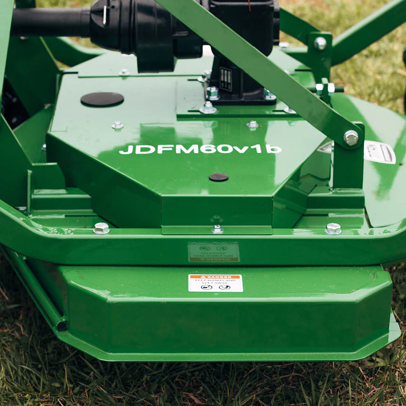 Titan Attachments Finish Mower | 3 Point Hitch | 48"–72" Cutting Width | 0.4"–3.2" Height | 430–519 lbs | 18–50 HP | For Tractors