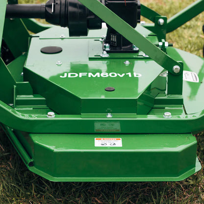 Titan Attachments Finish Mower | 3 Point Hitch | 48"–72" Cutting Width | 0.4"–3.2" Height | 430–519 lbs | 18–50 HP | For Tractors