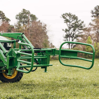 Titan Attachments Round Hay Bale Gripper | Overall Width 55" inches | Horsepower 40-75 HP | For Tractors