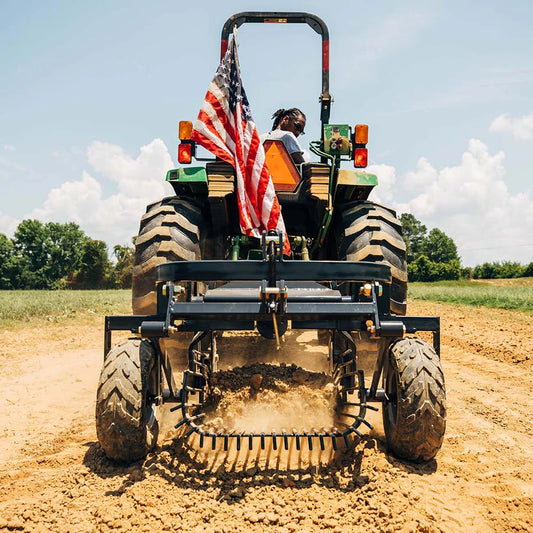 Titan Attachments Potato Digger | 19" Scoop | 46" Width | 5 Depth | Horsepower 20–30 HP |  For Tractors