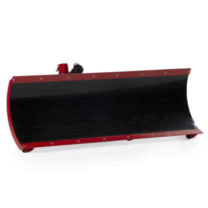 Titan Attachments Snow Plow | 60" Blade Width | Dual Electronic Actuators | 12V Powered | 117 lb | 15–25 HP | For ATV/UTV