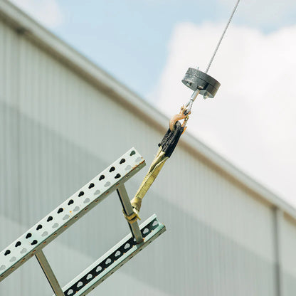 Titan Attachments Crane Jib Attachment | 3-Ton Swivel Hook | 46.25" Width | Oil Flow Range  Flow 4–15 GPM | For Skid Steers
