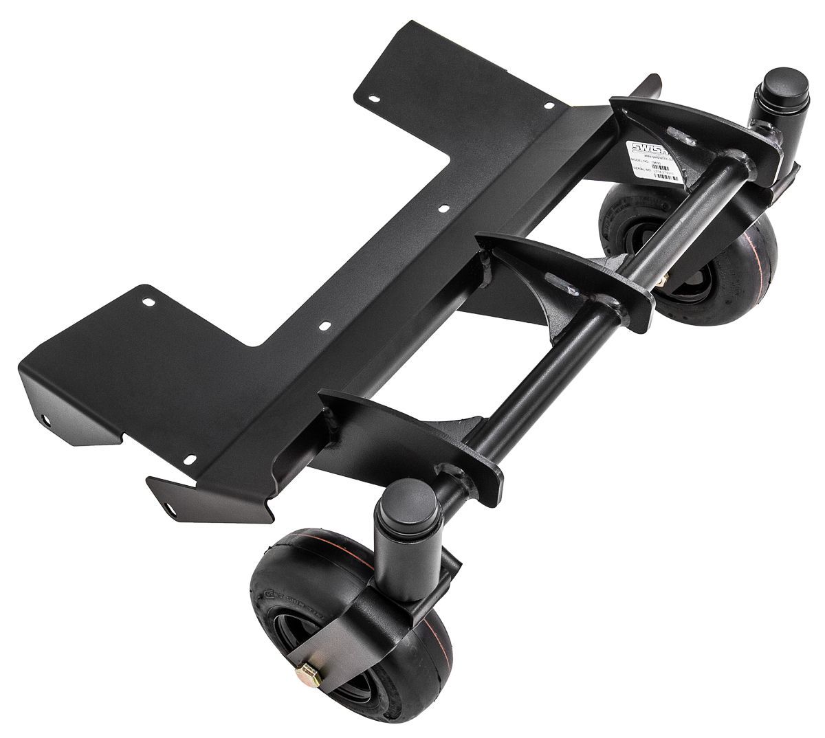 Swisher Walk-Behind Caster Kit & Rough Cut Service Kit | Model 21290 & 21062 | 360° Rotation Tires & Replacement Parts | Fits 2005+ Swisher 24" Walk-Behind Mowers