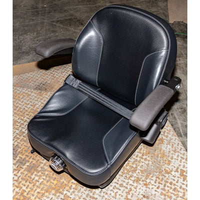 Swisher Premium Operator Seats | High-Back Suspension Seats with Armrests | For Zero-Turn Mowers, Tractor, ATVs & UTV