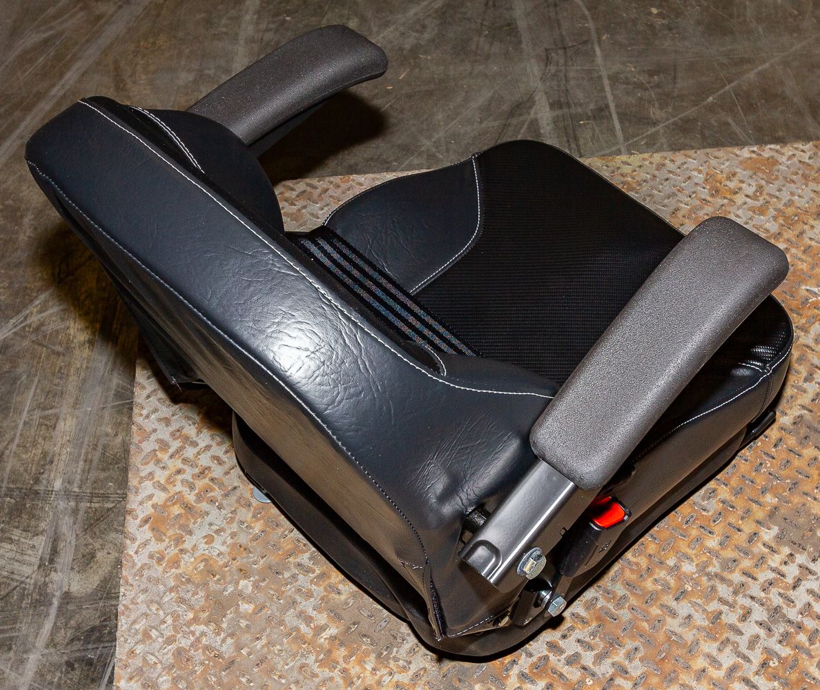 Swisher Premium Operator Seats | High-Back Suspension Seats with Armrests | | For Zero-Turn Mowers, Tractor, ATVs & UTV