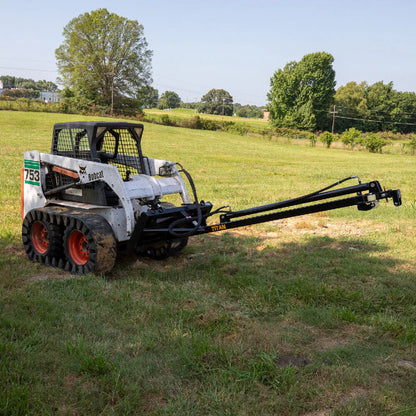 Titan Attachments Replacement Cylinder 20 FT Economy Telescoping Truss Boom | 60" Stroke | 3.5" Width | Oil Flow Range 12 GPM | For Skid Steer