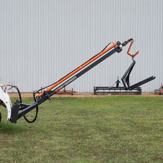 Titan Attachments Telescoping Truss Boom | 26 FT Reach | 3" Bore Cylinder | 330–850 lb Lift | 11–16 GPM Flow | For Skid Steers