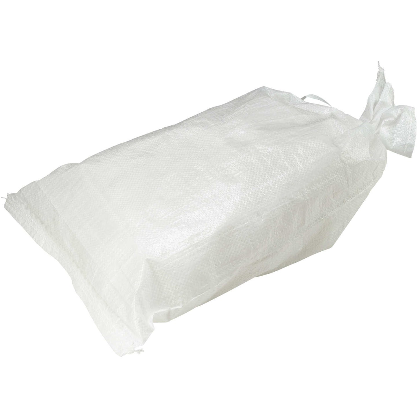 Polypropylene Sand Bags, 14” x 26”, 25 Bags, White