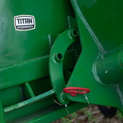 Titan Attachments Rotating Tree Shear | Cutting Force 30 Ton | Width 55″ | 3,000 PSI Max | Manual Rotation +90° | Horsepower 25–90 HP | For Tractors