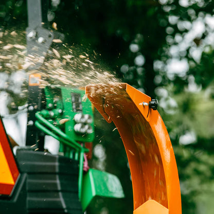 Titan Attachments Wood Chipper | 25"–30" Rotor | 4"–6" Chipping Capacity | 391–721 lbs | Self-Feeding Chute | 20–70 HP | For Tractors
