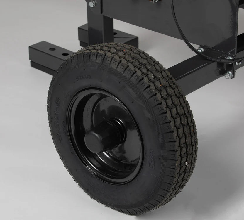 Titan Attachments Wood Chipper | 5" Chipping Capacity | 46" Width | For 2" Ball Hitch | 13.5 HP | For ATV Tow-Behind