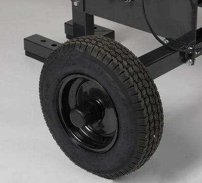 Titan Attachments Wood Chipper | 5" Chipping Capacity | 46" Width | For 2" Ball Hitch | 13.5 HP | For ATV Tow-Behind
