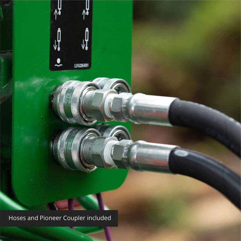 Titan Attachments Log Splitter | 3 Point Hitch | 32" Width | 430 lbs | 1,500–2,500 PSI | Horsepower 20–60 HP | For Tractors