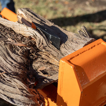 Titan Attachments Log Splitter | Dual-Way 20 Ton Forward / 15 Ton Reverse | 208cc Briggs & Stratton | 39.5" Width | Horsepower 6.5 HP | For ATV/UTV