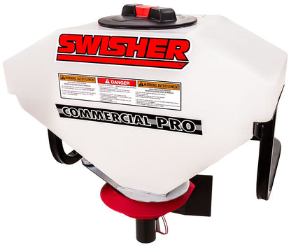Swisher Commercial Pro ATV Spreader | Model 19920 | 15 Gallon Capacity | 20" Width | 150 lb Capacity | Horsepower 15 To 20 HP | For ATV & UTV