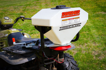 Swisher Commercial Pro ATV Spreader | Model 19920 | 15 Gallon Capacity | 20" Width | 150 lb Capacity | Horsepower 15 To 20 HP | For ATV & UTV