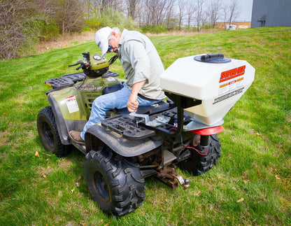 Swisher Commercial Pro ATV Spreader | Model 19920 | 15 Gallon Capacity | 20" Width | 150 lb Capacity | Horsepower 15 To 20 HP | For ATV & UTV
