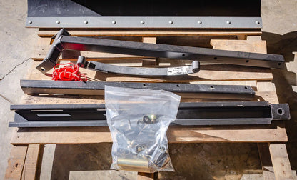 Swisher Commercial Pro ATV Snow Plow | Model 19975-B | 50" Blade Width | 5 Angle Adjustments | Durable Steel Construction | Horsepower 15 To 20 HP | For ATV & UTV