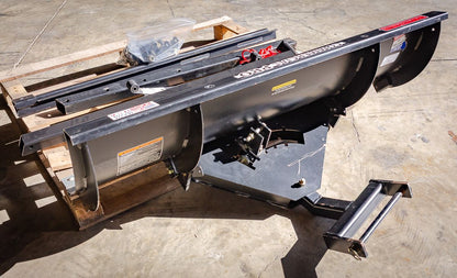 Swisher Commercial Pro ATV Snow Plow | Model 19975-B | 50" Blade Width | 5 Angle Adjustments | Durable Steel Construction | Horsepower 15 To 20 HP | For ATV & UTV