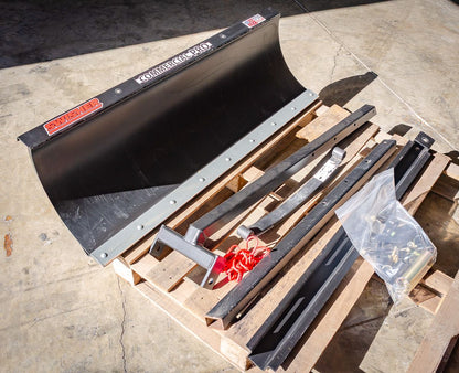 Swisher Commercial Pro ATV Snow Plow | Model 19975-B | 50" Blade Width | 5 Angle Adjustments | Durable Steel Construction | Horsepower 15 To 20 HP | For ATV & UTV