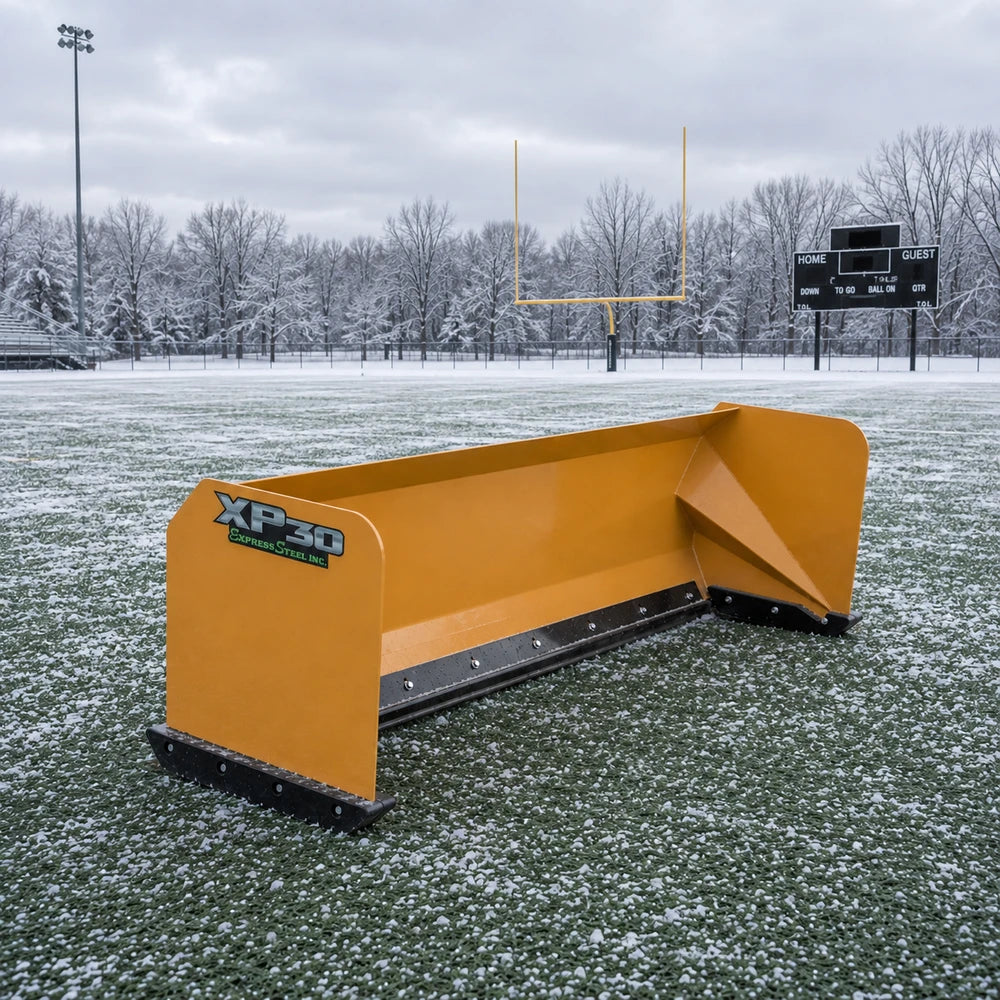 Express Steel 8' Turf Pusher | Model XP30 | Width 96" | 25 GPM | 40+ HP | For Skid Steers & Tractors