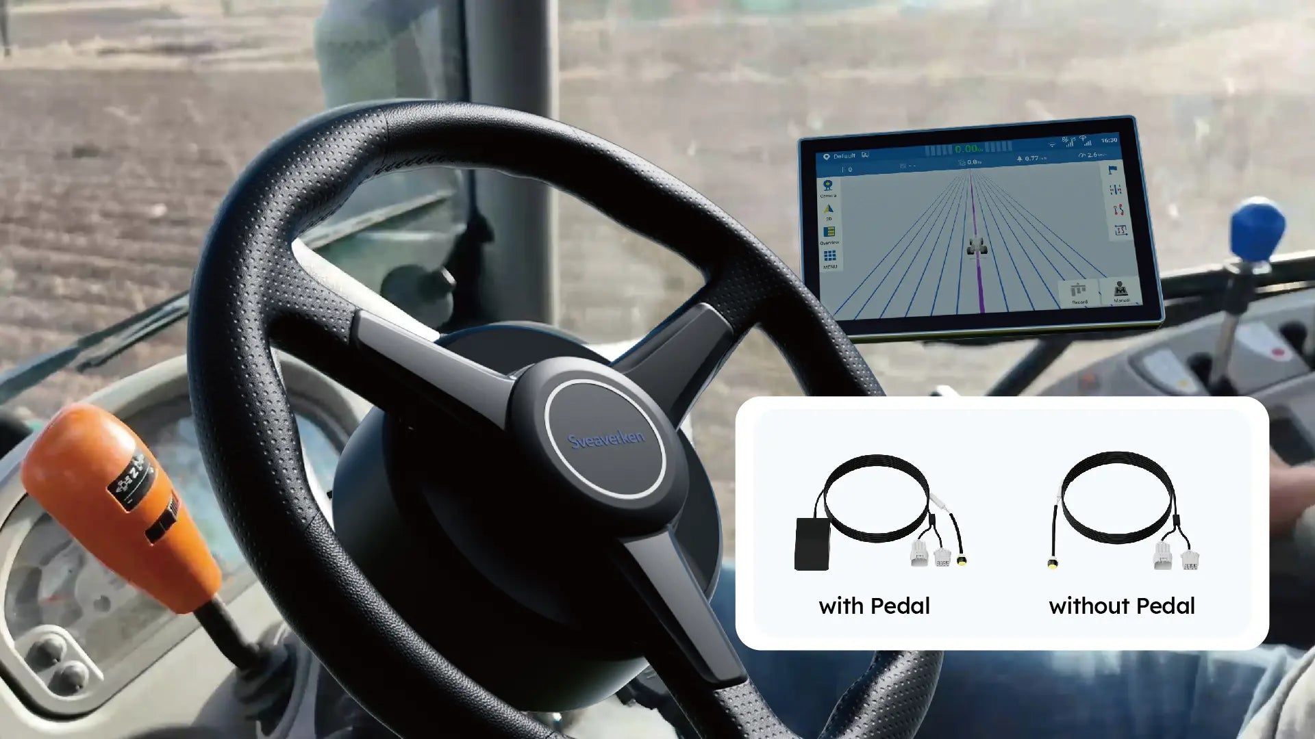 ユキ　SEV Steering Limited Sveaverken | F200 Max Auto Steer System | 12.1