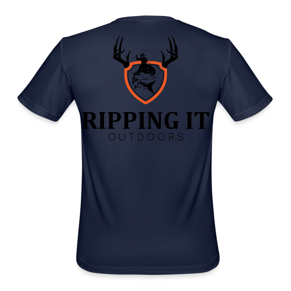 Men’s Moisture Wicking Performance T-Shirt - navy