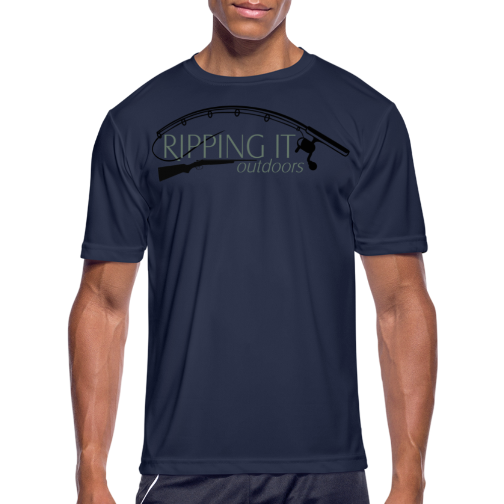 Men’s Moisture Wicking Performance T-Shirt - navy