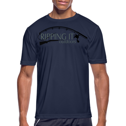 Men’s Moisture Wicking Performance T-Shirt - navy