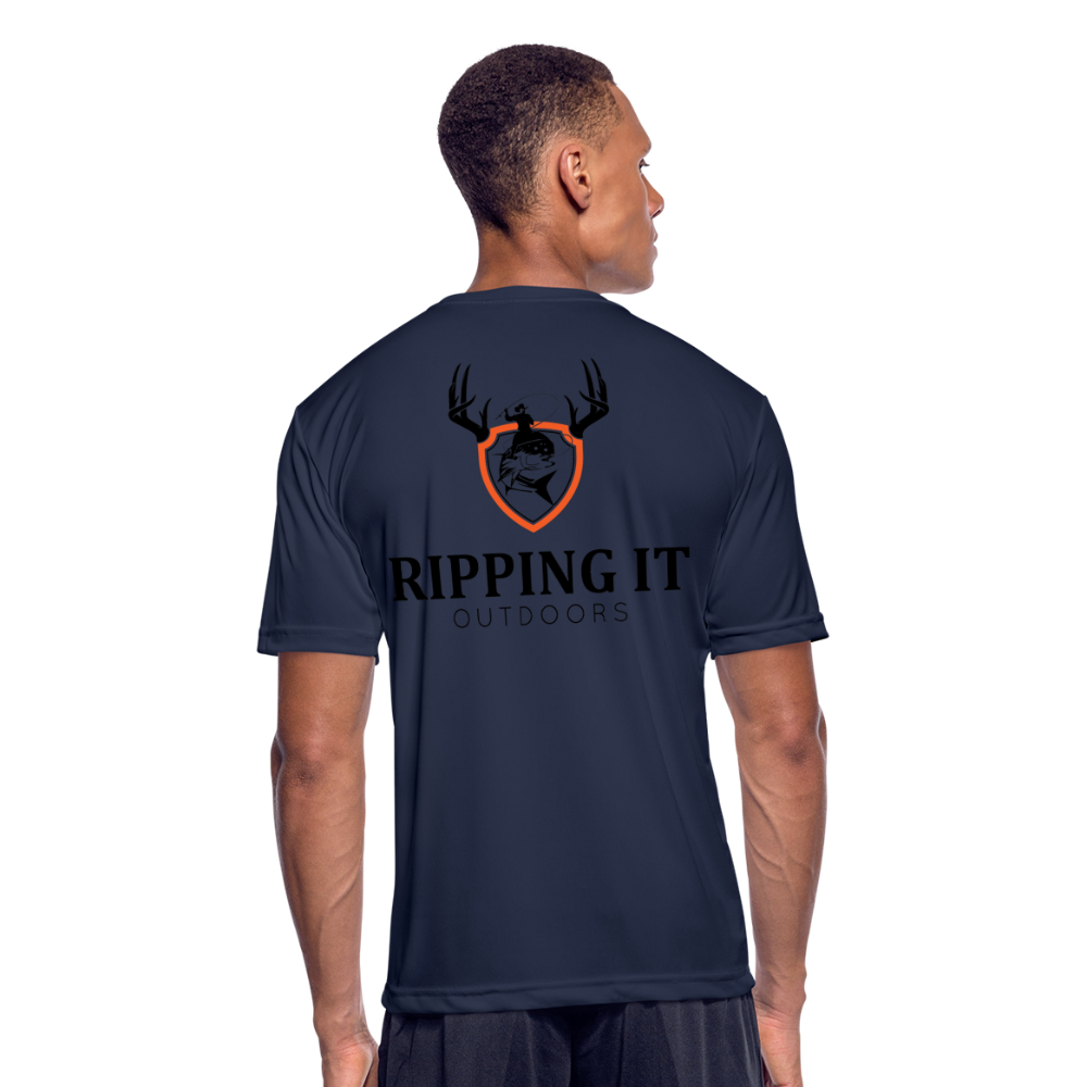 Men’s Moisture Wicking Performance T-Shirt - navy