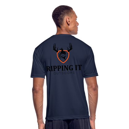 Men’s Moisture Wicking Performance T-Shirt - navy